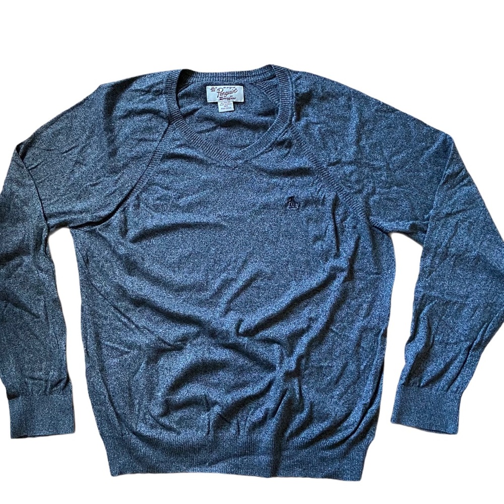 Penguin Men’s Gray Pullover Sweater XL